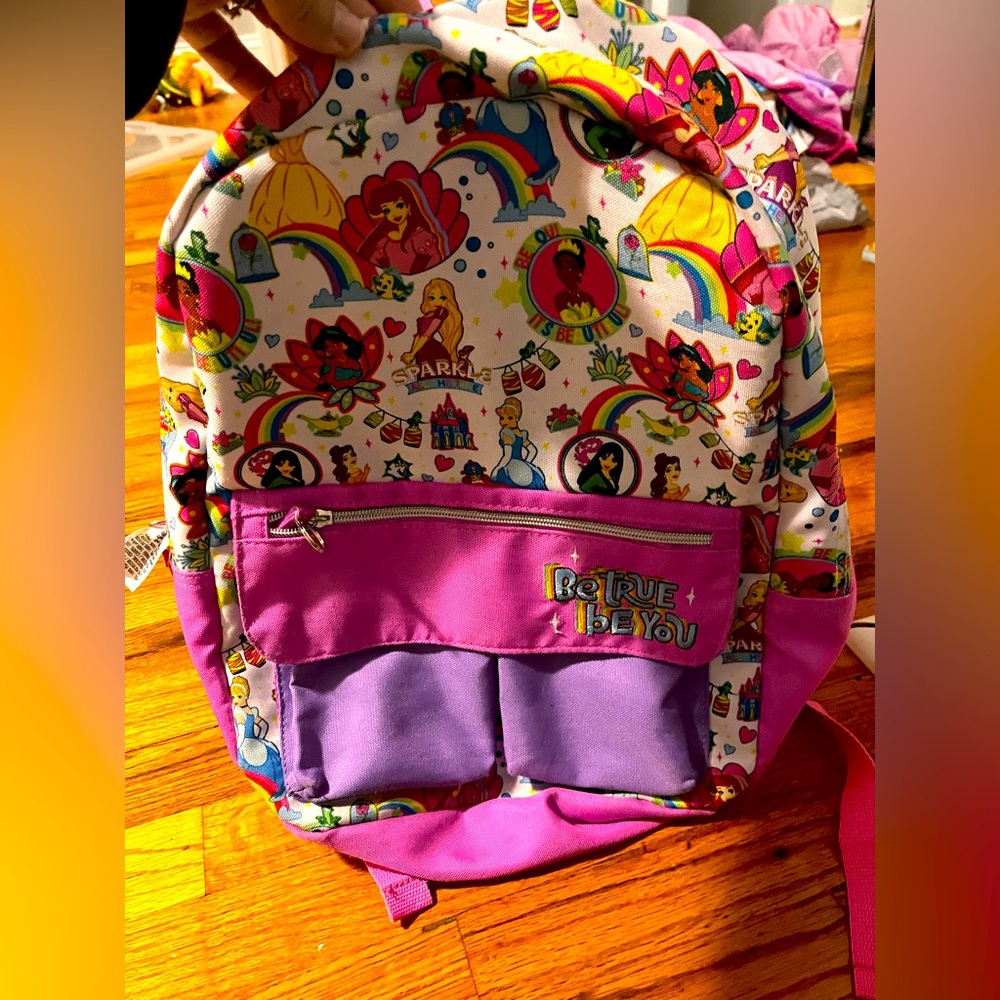 Disney princess backpack